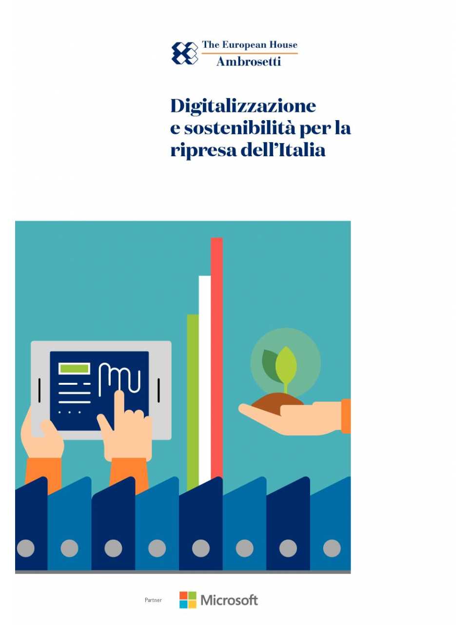 Digitalization and sustainability for Italy's Recovery - with Microsoft
