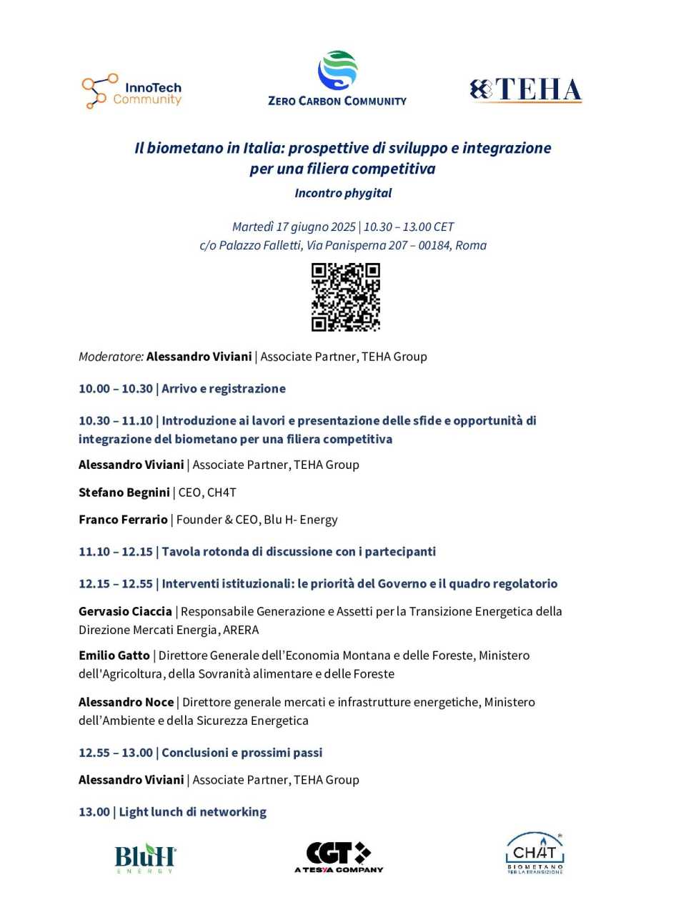 RIUNIONE ZERO CARBON COMMUNITY Il biometano in Italia: prospettive di sviluppo e integrazione per una filiera competitiva