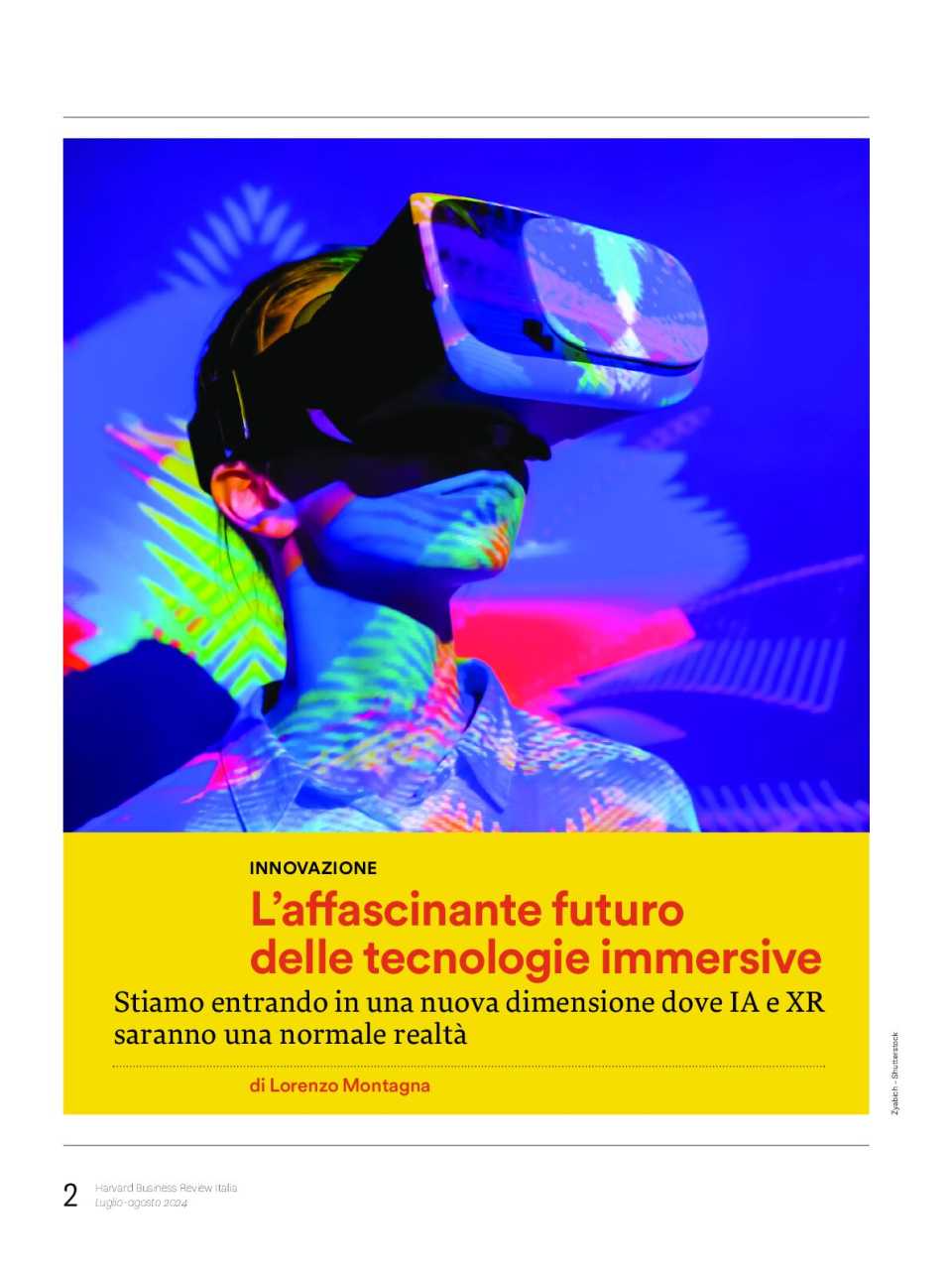 RIUNIONE INNOTECH COMMUNITY
Intelligenza Artificiale e Spatial Computing: il futuro del business