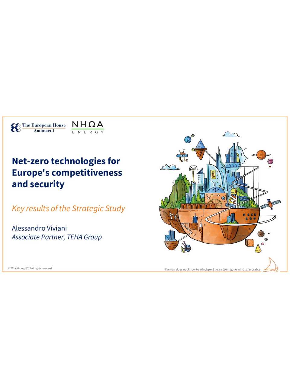 RESERVED MEETING Net-zero technologies for Europe's competitiveness and security
