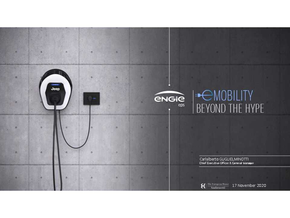 WEBINAR LIVE
Il ruolo della mobilità elettrica per un futuro sostenibile