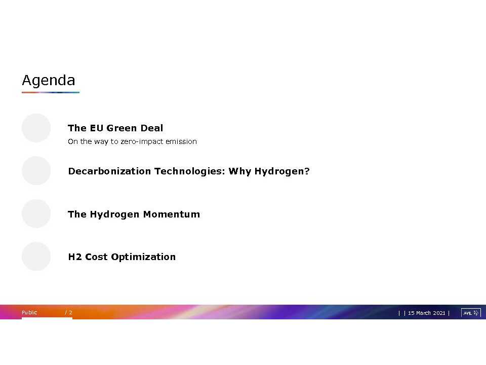 <i>VIDEOCONFERENZA</i><br
/>
Il ruolo dell'idrogeno nel processo di decarbonizzazione dei trasporti